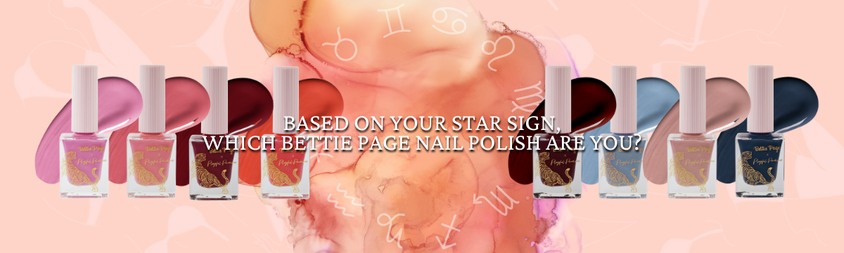 Based on Your Star Sign, Which Bettie Page Nail Polish Are You?