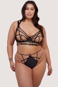 Black Matt Chest Harness