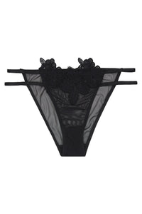 WW x Charlotte McKinney Alyssa Floral Applique Brief