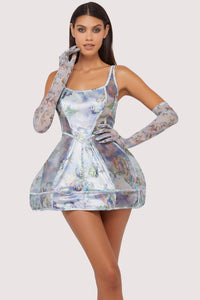 Talia Renaissance Printed Mesh Set