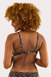 Juliet Leopard Print Mix & Match D+ Underwired Bikini Top