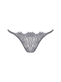 Isabella Grey Lace Open Back Brief