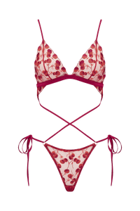 Naomi Cherry Bodysuit