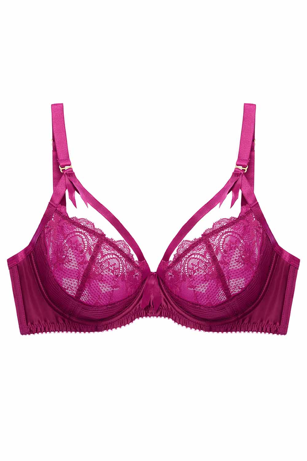 Madame X Magenta Bra