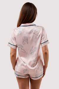 Venus Printed Pyjama Top & Bottom