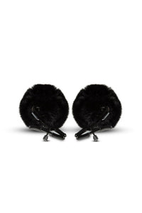 Noir Black Pom Adjustable Nipple Clamps