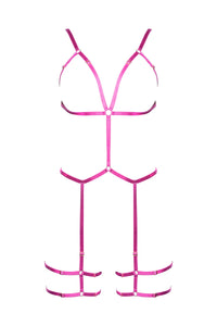 Coccinelle Pride Pink Body Harness