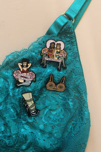 All Tied Up Enamel Pin
